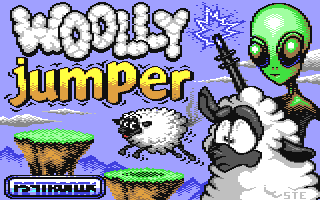 Woolly Jumper : Sheep in Mind Space (Homebrew) — Title screen